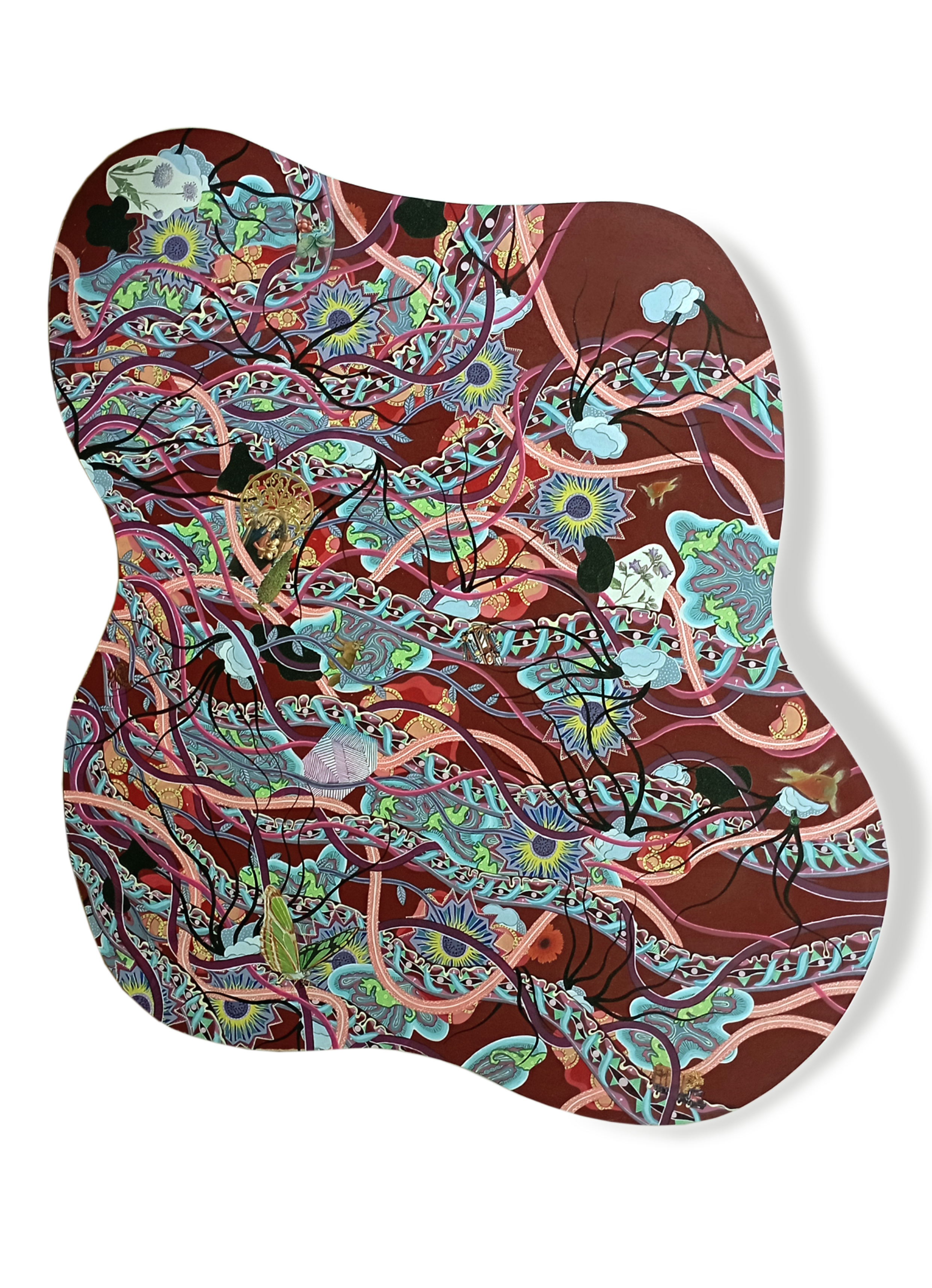 Fond bordeaux - 2025